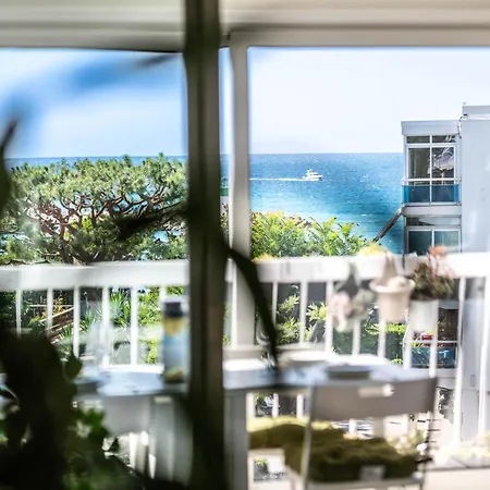 Mediterranee - Beachfront - Sun And Seaview - Pool - Private Parking 滨海卡涅