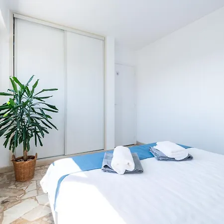 公寓 Mediterranee - Beachfront - Sun And Seaview - Pool - Private Parking *