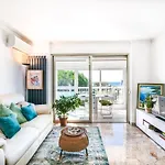 Daire Mediterranee - Beachfront - Sun And Seaview - Pool - Private Parking Cagnes-sur-Mer