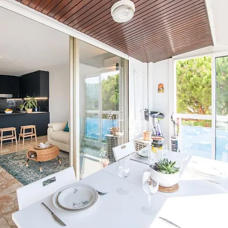 Mediterranee - Beachfront - Sun And Seaview - Pool - Private Parking 아파트 케인즈수르메르